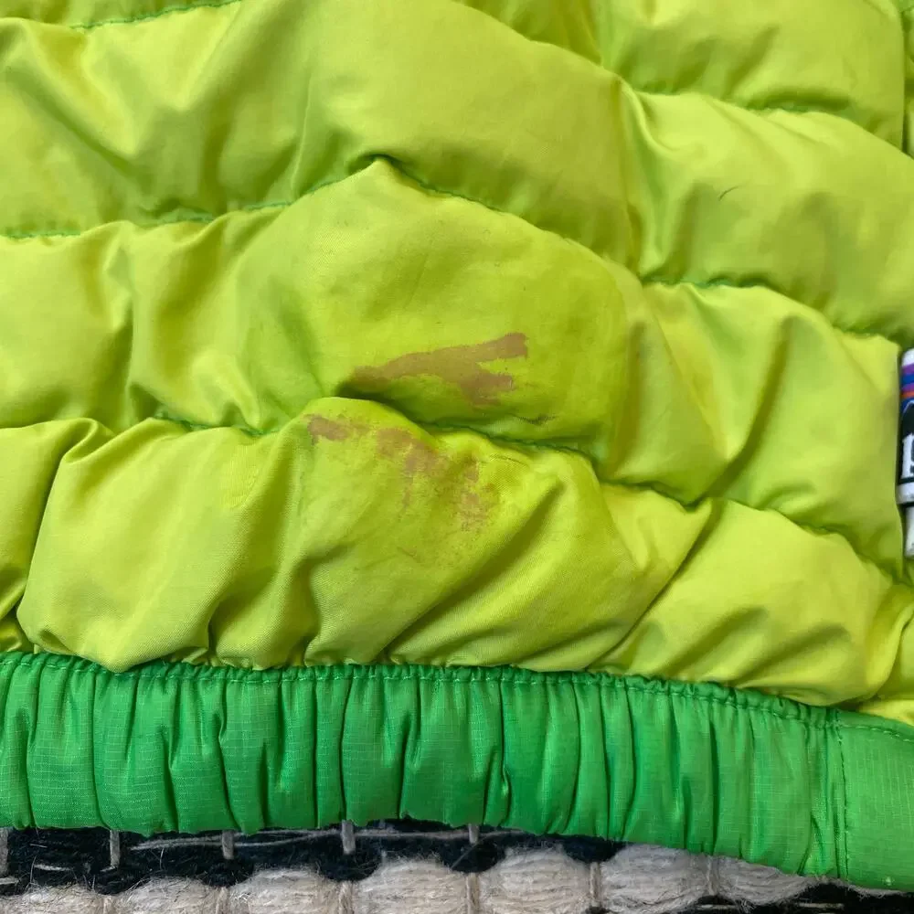 🌿Patagonia Nano Puff Baby Green Neon Full Zip Jacket 6M